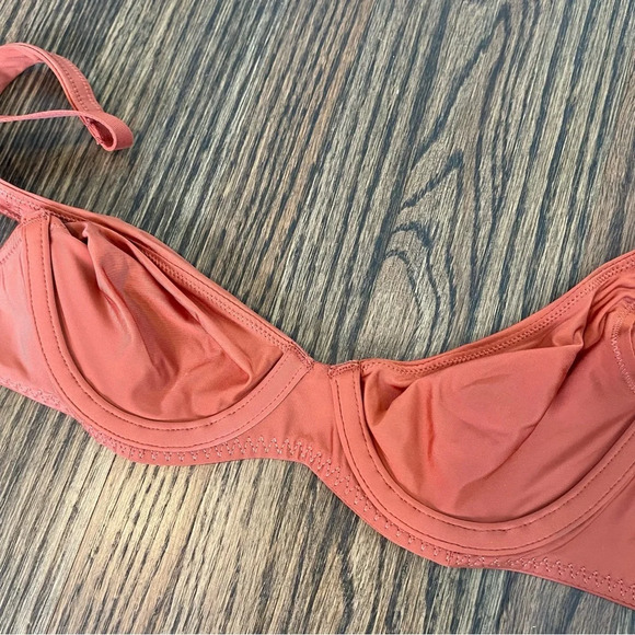 CUUP the scoop unlined underwire bra in clay color size 30A - Picture 7 of 8